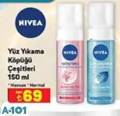 NİVEA YÜZ YIKAMA KÖPÜĞÜ ÇEŞİTLERİ 150 ML